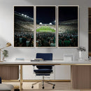 Framed Michigan State Spartans Football Team Print - East