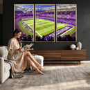 Northwestern University Wildcats Football Team Print -