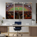 Syracuse University Orange Football Canvas Print, Football