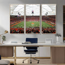Syracuse University Orange Football Team Print - Syracuse by MyGreatCanvas | Canvas Wall Art Prints | Photo Prints & Wall Decor
