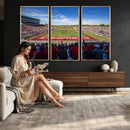 Ball State Cardinals Football Team Print - Muncie Scheumann