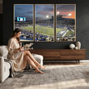 Memphis Tigers Football Team Print - Memphis Simmons Bank