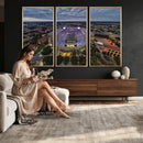 The Louisiana State University Tigers Football Team Print -