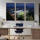 The University of South Florida Bulls Football Team Print - by MyGreatCanvas | Canvas Wall Art Prints | Photo Prints & Wall Decor