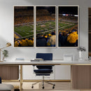 West Virginia Uni Mountaineers Football Team Print - Milan
