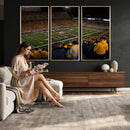 West Virginia Uni Mountaineers Football Team Print - Milan