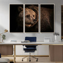 Wild Grizzly 399 Bear Canvas Wall Art Print, Bear Animal by MyGreatCanvas | Canvas Wall Art Prints | Photo Prints & Wall Decor