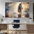 Jesus Walking on Water Wall Art | Ready to Hang Spiritual