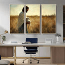 Jesus the Good Shepherd Wall Art Canvas Print -