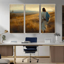 Jesus the Good Shepherd Wall Art Canvas Print -