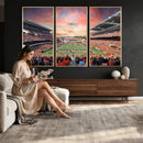 Oregon State Beavers Football Team Print - Corvallis Reser