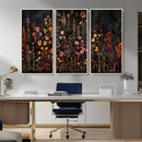 Large Floral Painting Print Illustration Flowers Canvas Wall by MyGreatCanvas | Canvas Wall Art Prints | Photo Prints & Wall Decor