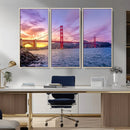 Golden Gate Bridge Wall Art Canvas Print – Framed San by MyGreatCanvas | Canvas Wall Art Prints | Photo Prints & Wall Decor