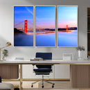 Golden Gate Bridge Wall Art Canvas Print – Framed San by MyGreatCanvas | Canvas Wall Art Prints | Photo Prints & Wall Decor