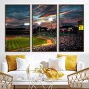 Fenway Park Wall Art Canvas Print | Large Baseball Stadium