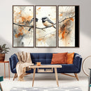 Beautiful Birds Wall Art – Framed Watercolor Branch Canvas by MyGreatCanvas | Canvas Wall Art Prints | Photo Prints & Wall Decor