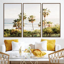 California Coast Palm Trees Wall Art Canvas Print – Framed by MyGreatCanvas | Canvas Wall Art Prints | Photo Prints & Wall Decor