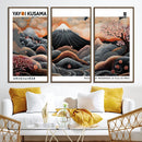 Yayoi Kusama Wall Art Canvas Print – Framed Japanese Dot Art