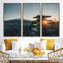 Mount Fuji Wall Art Canvas Print Framed Japan Travel Art by MyGreatCanvas | Canvas Wall Art Prints | Photo Prints & Wall Decor