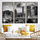 Black and White Atlanta Wall Art Canvas Print by MyGreatCanvas | Canvas Wall Art Prints | Photo Prints & Wall Decor