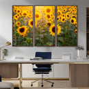 Sunflower Sunshine Wall Art Canvas Print by MyGreatCanvas | Canvas Wall Art Prints | Photo Prints & Wall Decor
