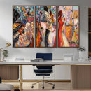 Abstract Afro American Jazz Canvas Wall Art | Music-Inspired by MyGreatCanvas | Canvas Wall Art Prints | Photo Prints & Wall Decor