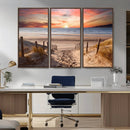 Sunset on the Sea Wall Art Canvas Print by MyGreatCanvas | Canvas Wall Art Prints | Photo Prints & Wall Decor