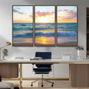 Coastal Wall Art - Vintage World Map Canvas Print with