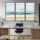 Ocean Abstract Wall Art Canvas Print