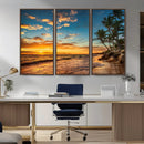 Sunset Wall Art Canvas Print