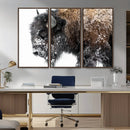 American Bison Wall Art Print – Majestic Buffalo Canvas