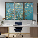 Vincent Van Gogh's Almond Blossom Abstract Wall Art Canvas,