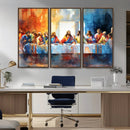 Abstract Watercolor The Last Supper Wall Art by MyGreatCanvas | Canvas Wall Art Prints | Photo Prints & Wall Decor