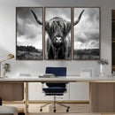 Scottish Cow Wall Art Canvas Print | Longhorn Wall Art | by MyGreatCanvas | Canvas Wall Art Prints | Photo Prints & Wall Decor