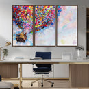 Don't Look Up Movie Canvas Wall Art - Vibrant Floating House