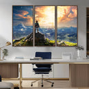 Legend of Zelda Breath of the Wild Game Wall Art Canvas, by MyGreatCanvas | Canvas Wall Art Prints | Photo Prints & Wall Decor