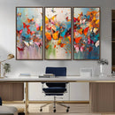Abstract Butterfly Wall Art Canvas Print