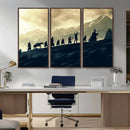 Fellowship Journey Wall Art – Fantasy Adventure Canvas Print by MyGreatCanvas | Canvas Wall Art Prints | Photo Prints & Wall Decor