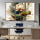 Lotus Flower Watercolor Canvas Print – A Symbol of Serenity by MyGreatCanvas | Canvas Wall Art Prints | Photo Prints & Wall Decor