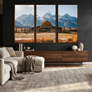 Vintage Old Barn Field Wall Art Canvas Print for Farmhouse by MyGreatCanvas | Canvas Wall Art Prints | Photo Prints & Wall Decor