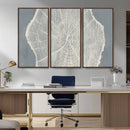 Abstract Tree Ring Wall Art Canvas Print – Nature-Inspired,