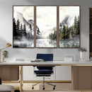 Yosemite Valley Wall Art Canvas Print – Framed and Ready to