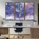 Spirited Away Haku and Chihiro Poster - Anime Lover - Hayao