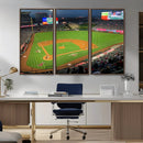 Angel Stadium Aerial Canvas Print – Los Angeles Angels