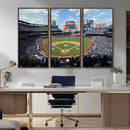 New York Mets Baseball Team Print - Citi Field Stadium Wall