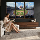 New York Mets Baseball Team Print - Citi Field Stadium Wall
