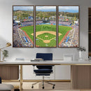 Citi Field Wall Art Print | 3-Panel New York Mets Baseball