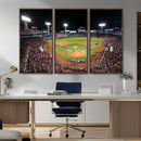 Fenway Park Wall Art Canvas Print | Large Baseball Stadium