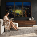 Michigan Wolverines Football Team Print - Michigan Stadium