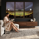 Michigan Wolverines Print - Michigan Stadium Wall Art Canvas